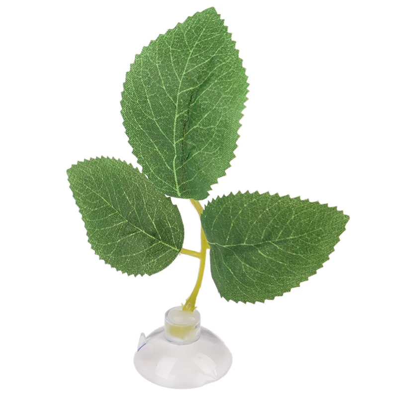 Аквариум Betta искусственное растение с листьями Fish восстанавливающее место для