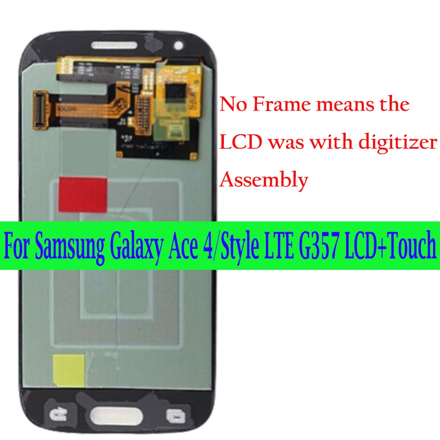 

SUPER AMOLED LCD for Samsung Galaxy Ace4 Ace 4 SM-G357 G357FZ G357 LCD Display Touch Screen Digitizer Assembly