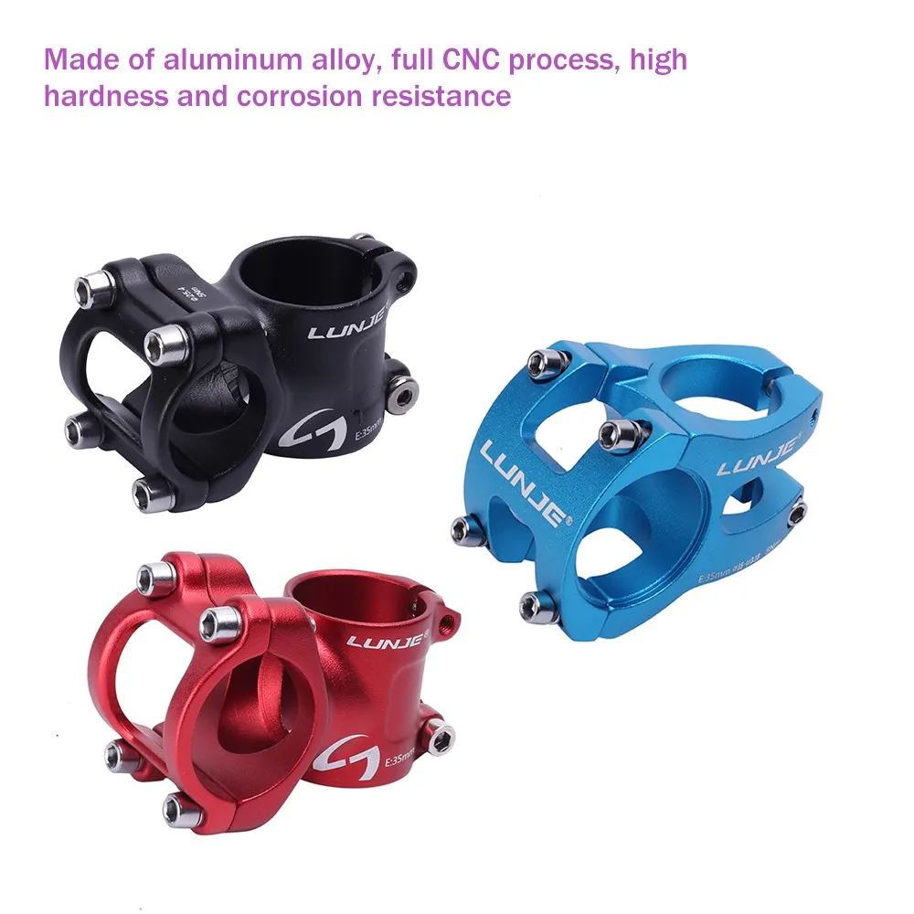 31.8mm MTB Bike Handlebar Stem Aluminum Alloy Mountain Bicycle Riser 35mm 50mm Outdoor Cycling Parts Accessories | Спорт и