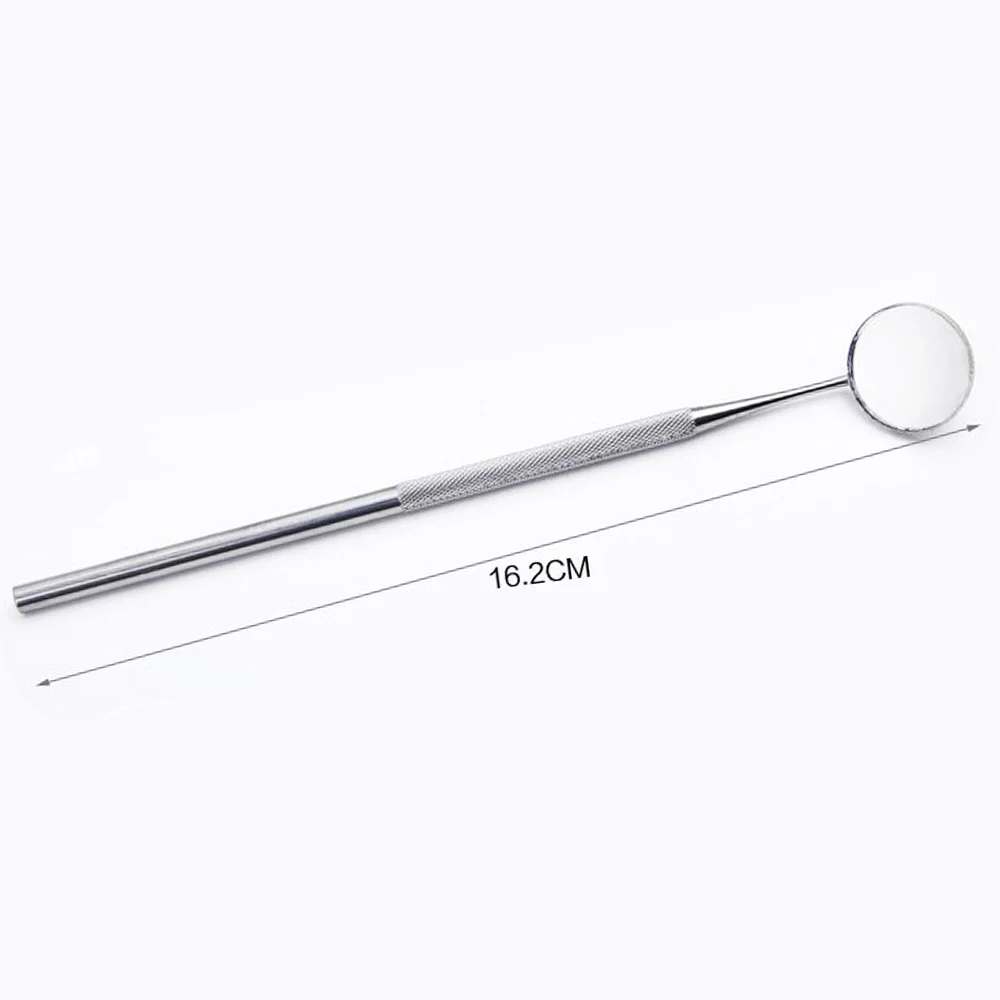 

Stainless Steel Dental Tools 1 pc Teeth Mouth Mirror Tartar Scraper Probe Tweezers Dentist Teeth Kits for Teeth Whitening Kit