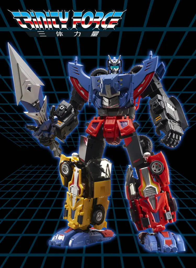 Новые игрушки преобразования TFC Toys Road Цезарь TF-01 TF-02 TF-03 рисунок