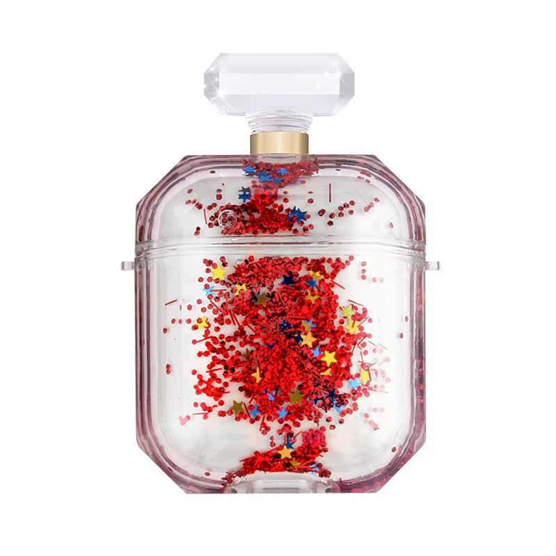 

Perfume Quicksand Bottle For Apple Airpods 1/2 3 Pro Protective Bluetooth Wireless Earphone Cover For Air Pods Charging Box Bags
