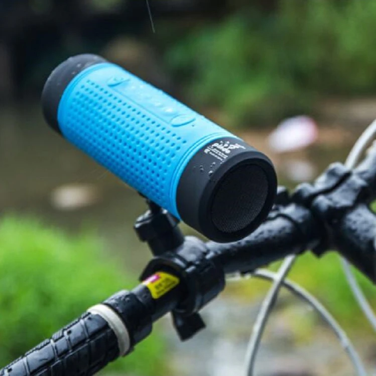 

Велосипед аудио открытый маленький Bluetooth динамик TF карта Радио яркий фонарик