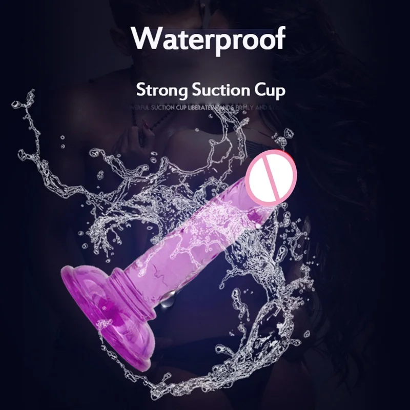 Фаллоимитатор на присоске анальная Анальная пробка Стимулятор точки G клитора