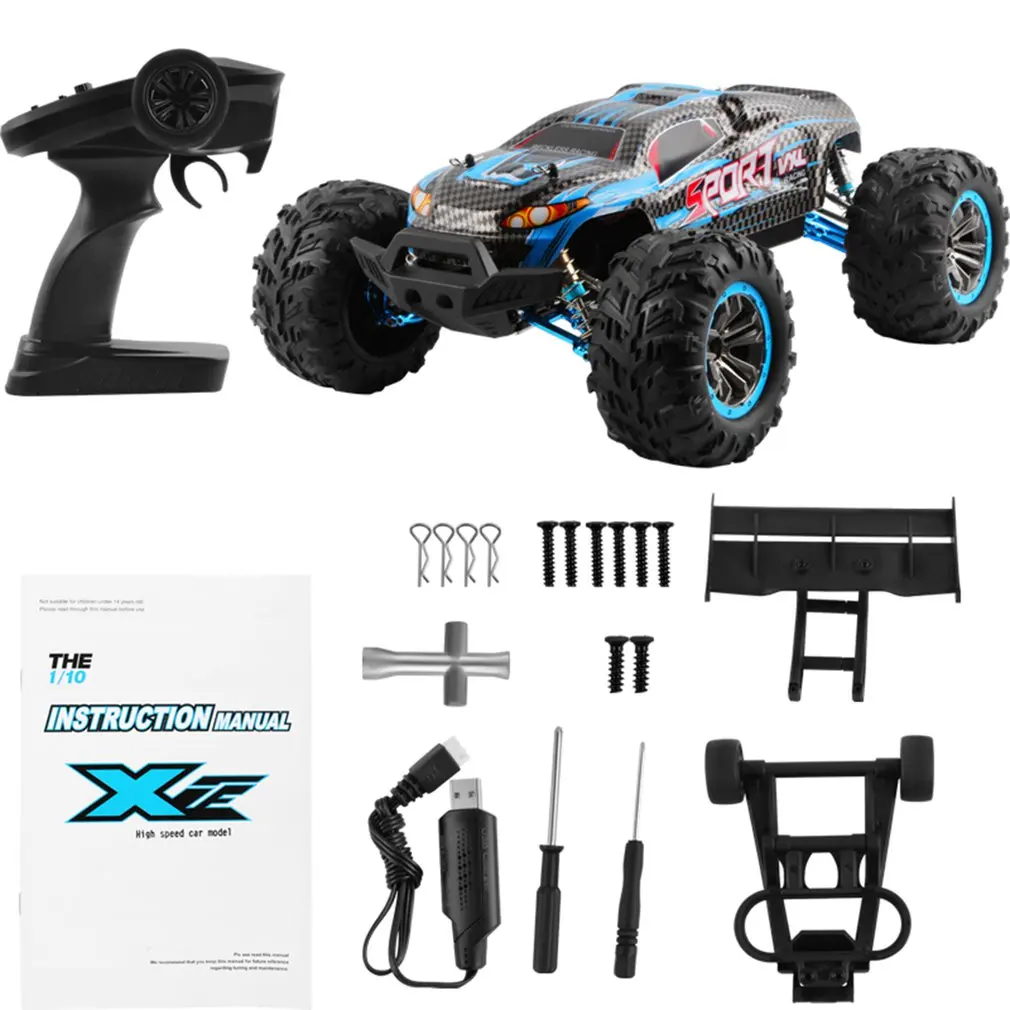 

1:10 2.4G 4WD Brushless Motor RC Car 80KM/H High-Speed Electric Off-Road Racing Toys For Kids Toys Gift(Support DIY Modify)