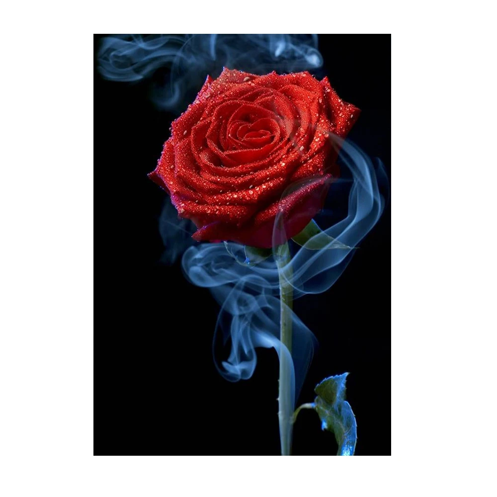 Набор для алмазной живописи, набор для алмазной вышивки 5D для рукоделия, Цветочная мозаика, 3D, подарок с круглым алмазом