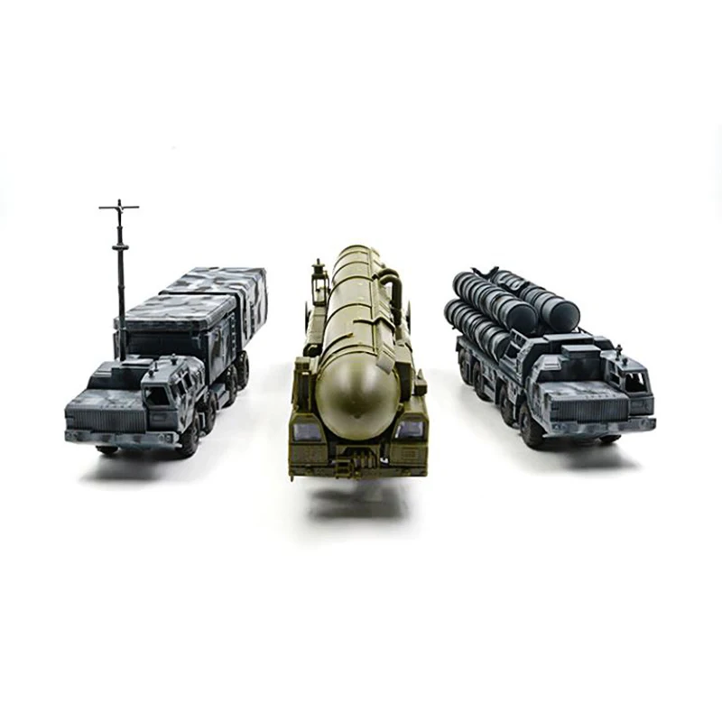 1/72 1: 72 Российская армейская S-300 ракетная система радарная машина пластиковый сборный грузовик пазл Строительный набор военный автомобиль модель игрушка подарок