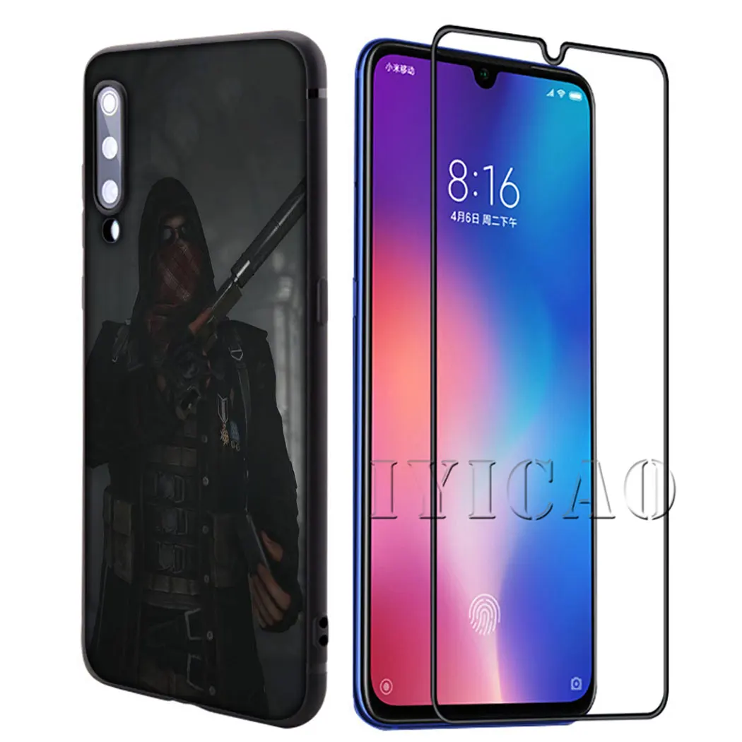 IYICAO PUBG Colorful Soft Silicone Phone for Redmi 4A 4X 5A 6A 5 6 Plus 7 S2 Note Cover |