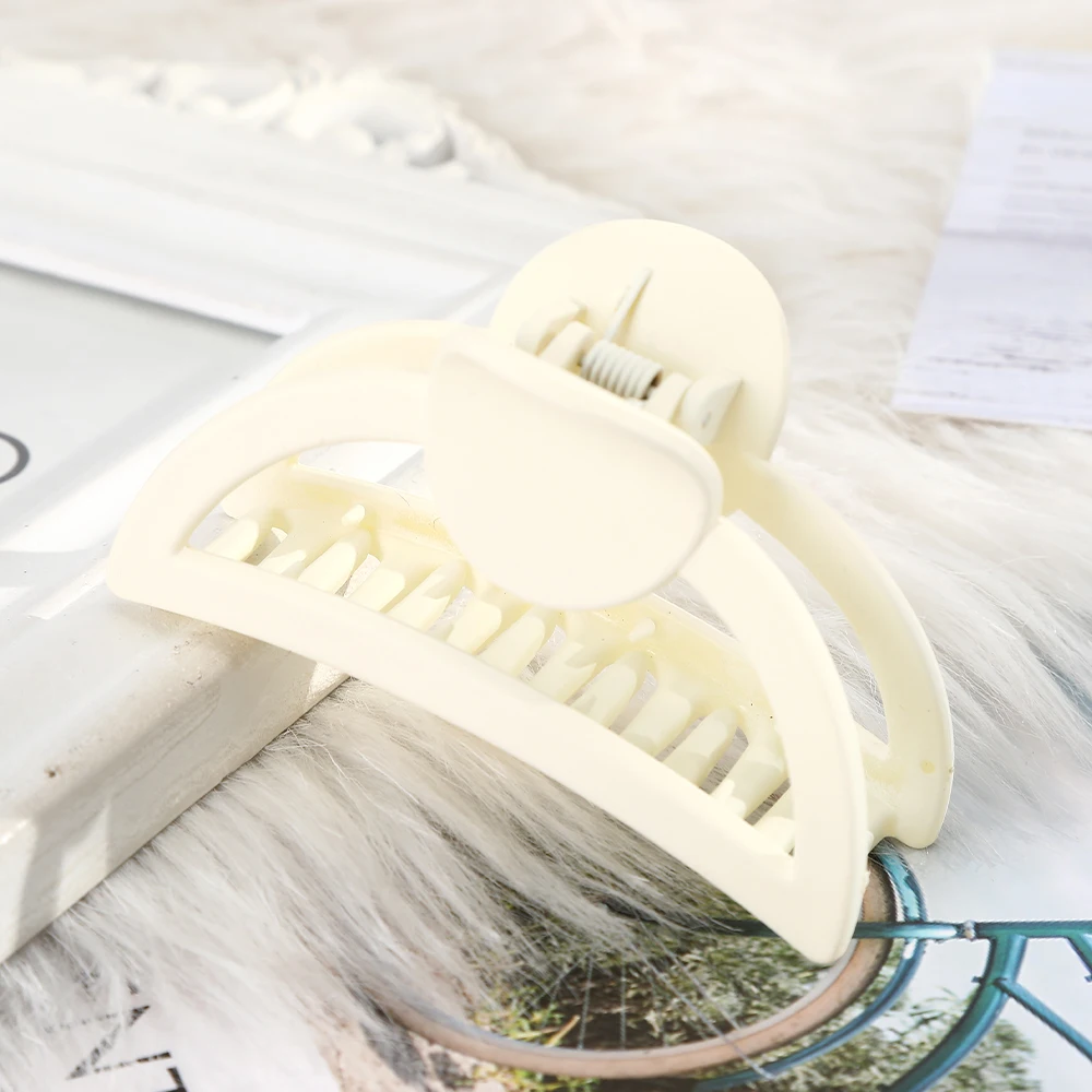 Заколка для волос Haimeikang полукруглая заколка карамельного цвета Женский хвостик