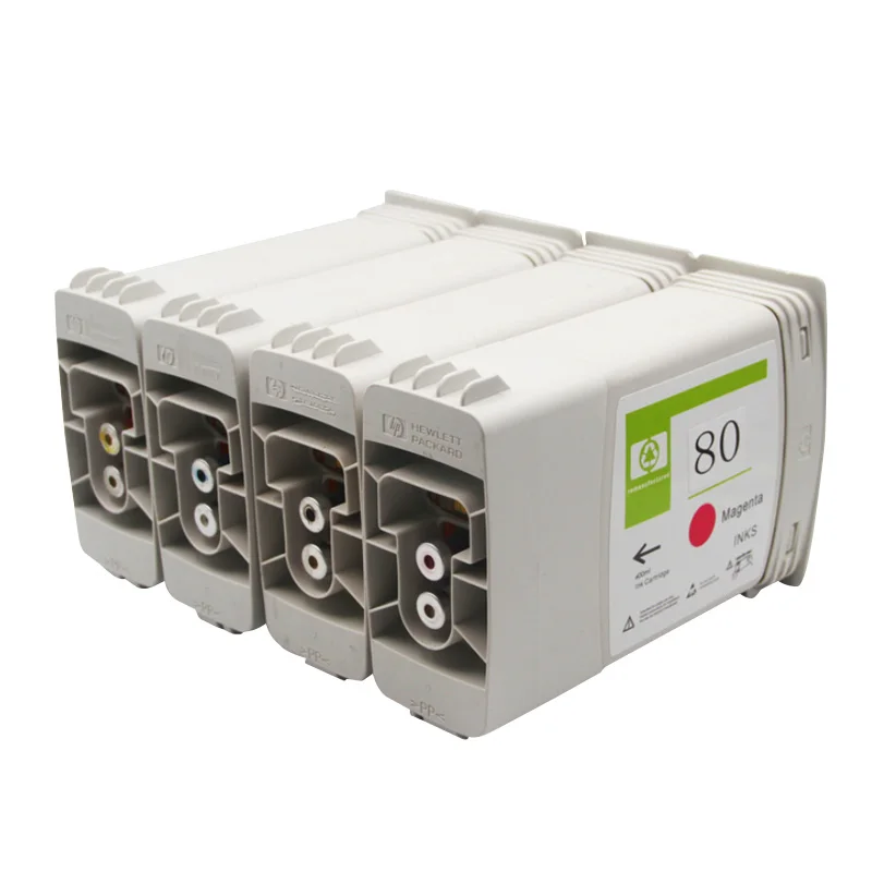 Чернильный картридж совместимый с hp 80 для замены картриджа hp80 Designjet 1000 1050c 1055 |