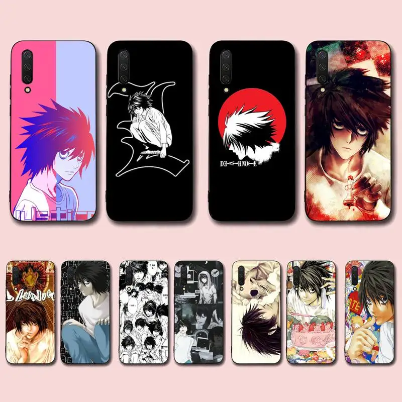 

FHNBLJ DEATH NOTE L Lawliet Phone Case for Xiaomi mi 5 6 8 9 10 lite pro SE Mix 2s 3 F1 Max2 3