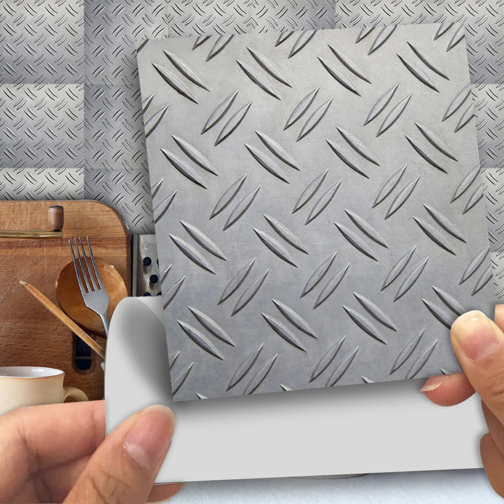 

25Pcs Self-stick Bathroom Kitchen Living Room Wall Sticker, Furniture Art Decals Mural, Tile sticker Transfers Home Decoration