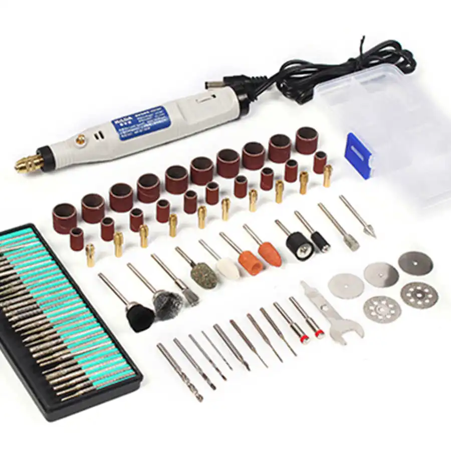 SET 3 Многофункциональная мини-гравировальная ручка для инструментов Dremel, 18 в, гравировальная ручка, мини-дрель, вращающийся инструмент с шлифовальными аксессуарами, набор - Цвет: SET 3