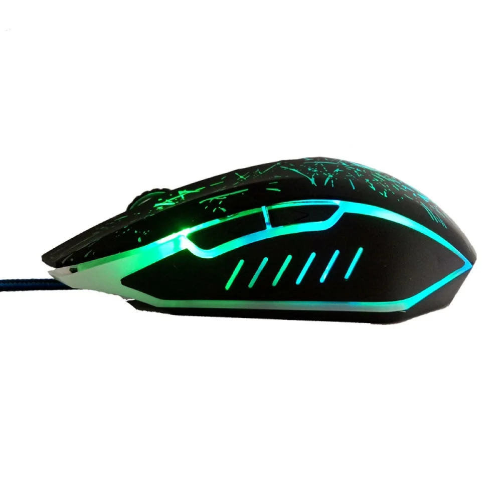 

Ergonomic 6 Buttons USB Photoelectric Wired Gaming Mouse Mice for PC Laptop