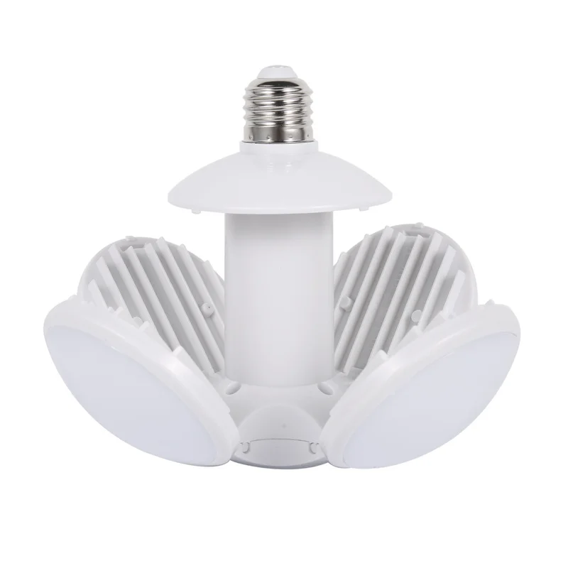 Сверхъяркая Складная Светодиодная лампа E27 40 Вт в виде футбольного НЛО 85-265 В