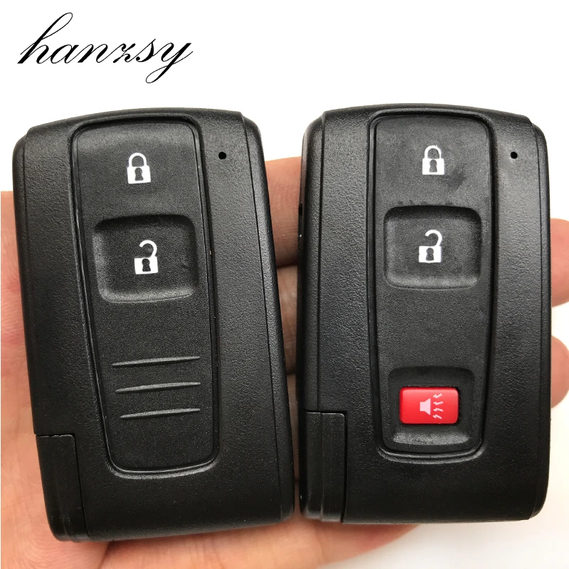 Чехол для автомобильного ключа с 2 и 3 кнопками Toyota Prius 2004 2005 2006 2007 2008 2009|Ключ от