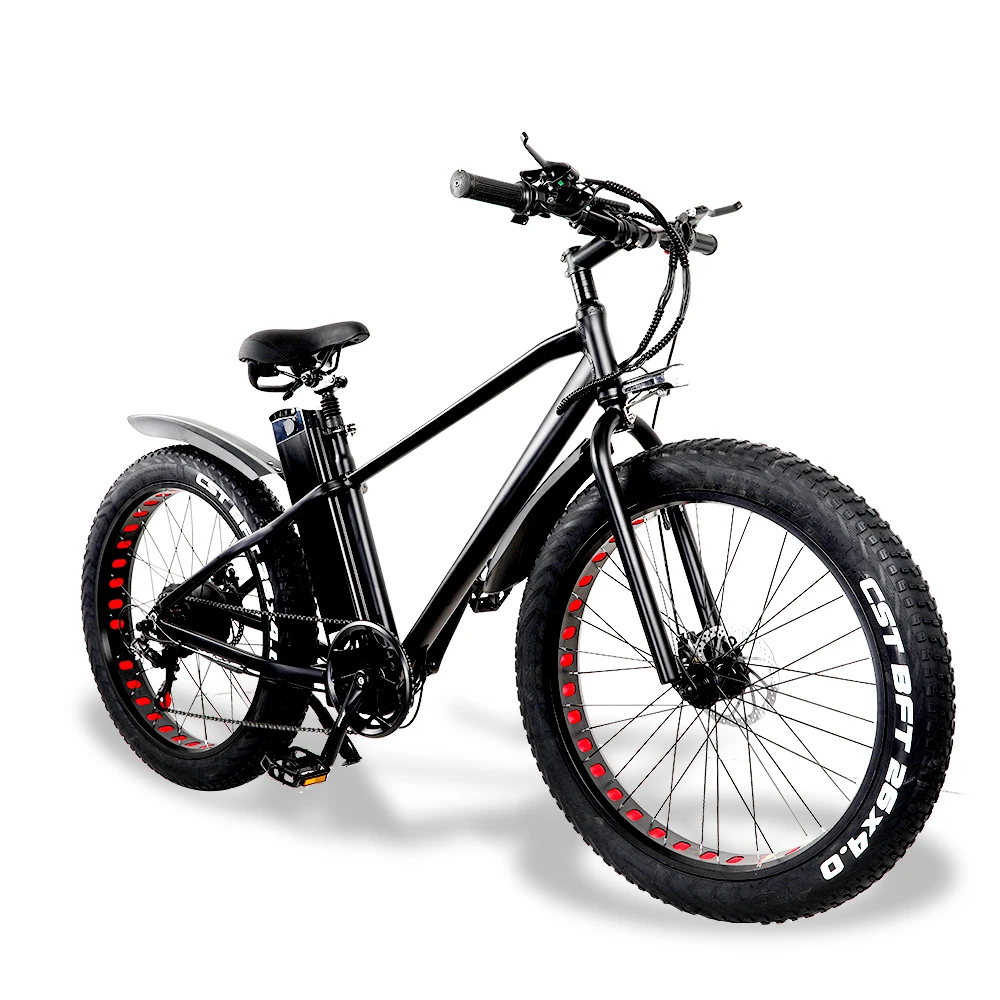 Bestellen Elektrische Bike 750W 48V 24AH Ebike Mountainbike Fett Reifen E Bike Erwachsene Meb 26 Zoll 21 Geschwindigkeit Aluminium Rahmen Dual Disk Bremse