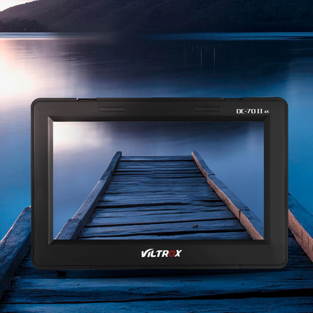 Полевой монитор Viltrox DC 70 II для зеркальной камеры 7 дюймов 4K AV вход IPS HD 1024x600 ЖК