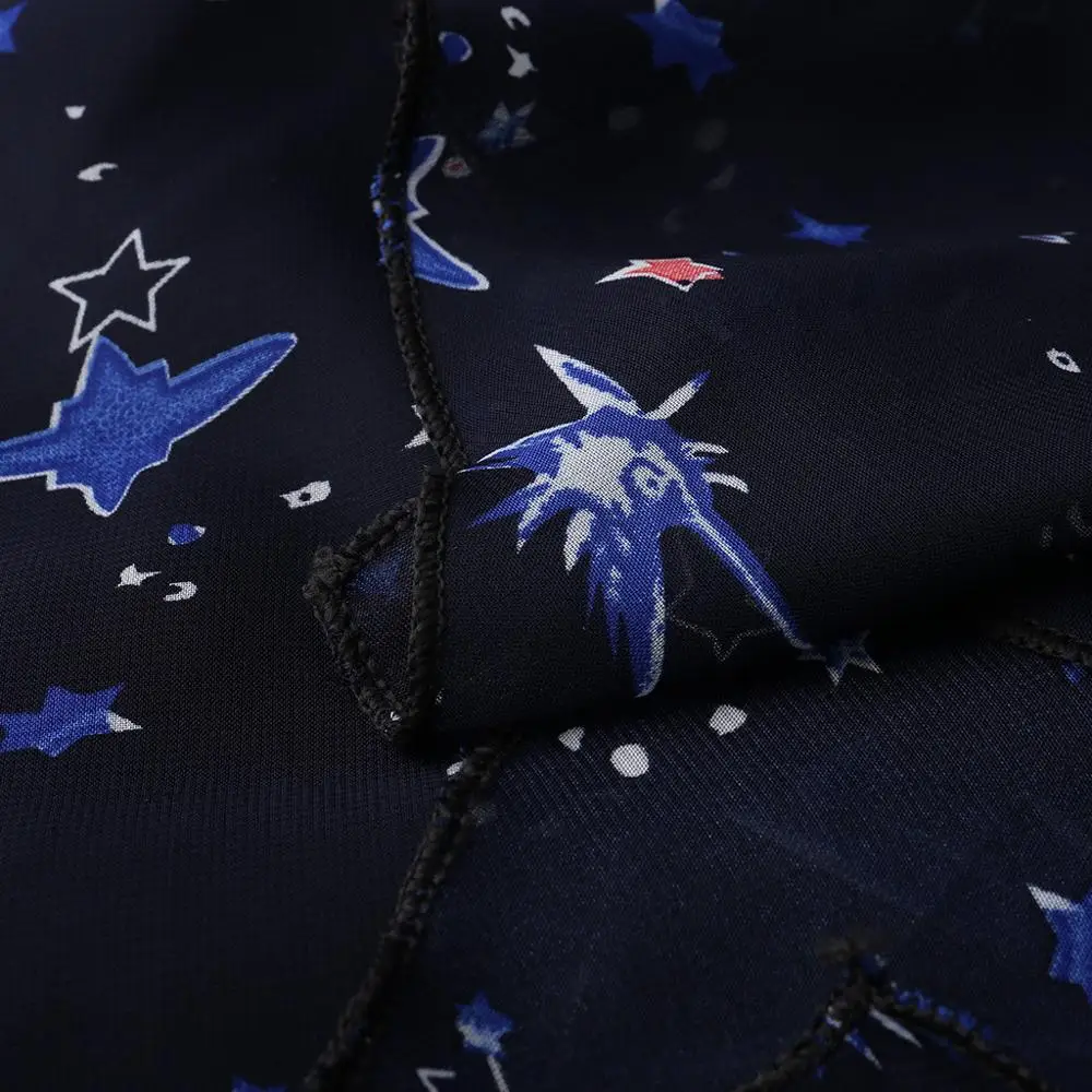 Тонкий осенне-зимнее платье принцессы с милым принтом для женщин 2019 повседневная