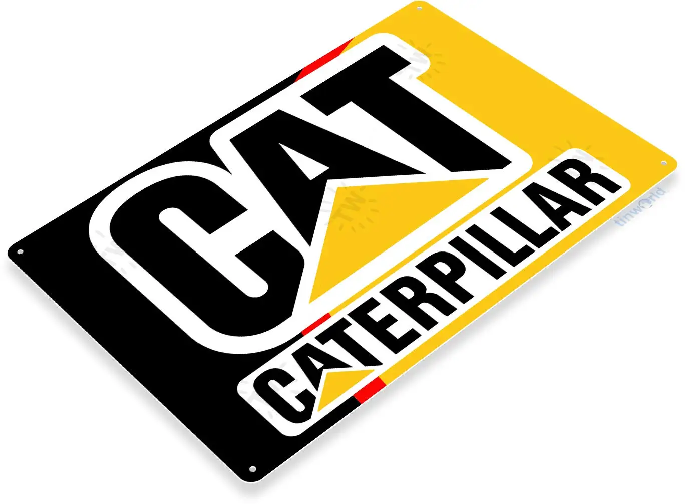 

Tin Sign Cat Caterpillar Heavy Equipment Machinery Tractor Garage Farm Auto Shop Store Sign Sign Retro Wall Art Poster