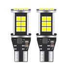 2 предмета в комплекте T16 T15 W16W Светодиодный лампочки Canbus Нет Ошибка 12V 3030 SMD 6500K 900Lm Белый автомобиля задние лампы сигнала светильник для BMW