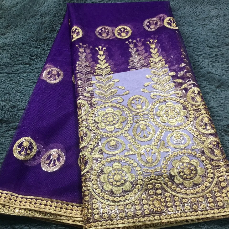 Нигерийская кружевная ткань 2021 африканская швейцарская вуаль кружево высокого