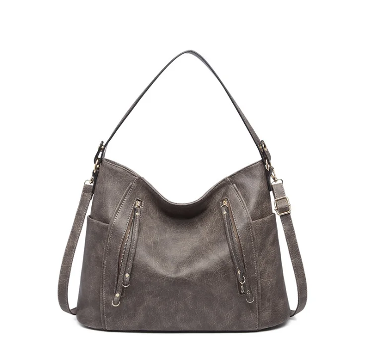 

Handle Bag Women Retro Handbag PU Leather Shoulder Totes Vintage Handle Bag