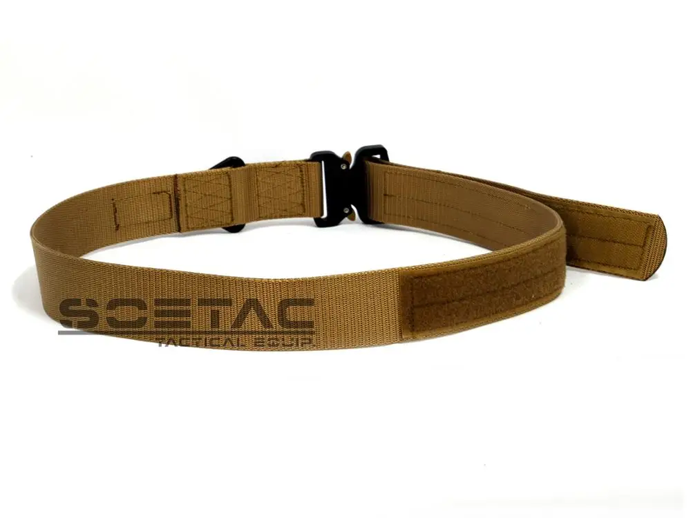 Soetac CQB Cobra Tactical Belt Military Army Outdoor Quick Release Metal Buckle Heavy Duty Training Hunting Waistband | Спорт и