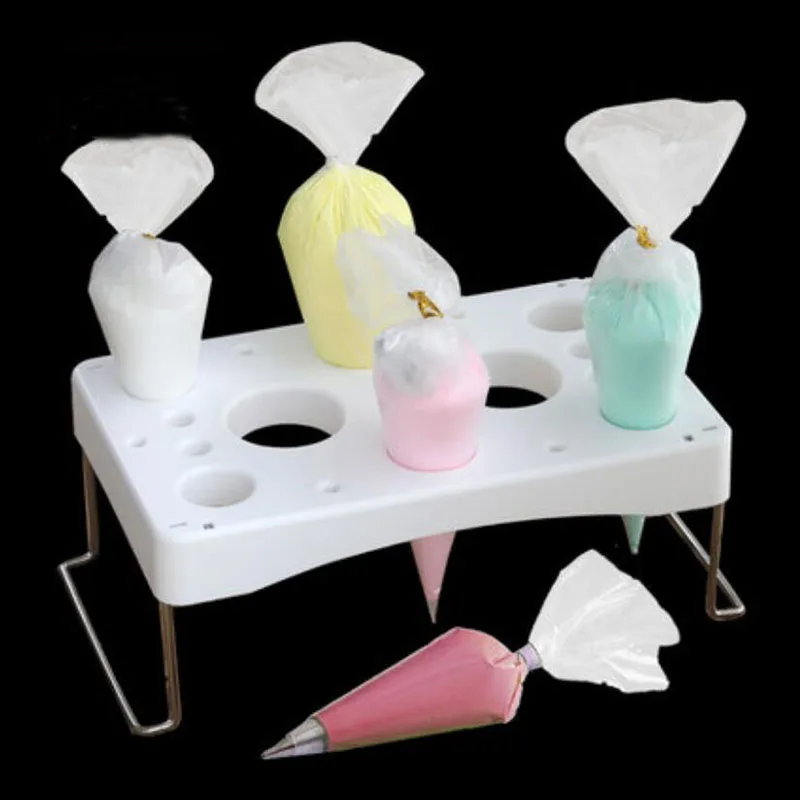 1 шт. Кондитерские мешки подставка держатель для украшения торта с 10 кондитерских