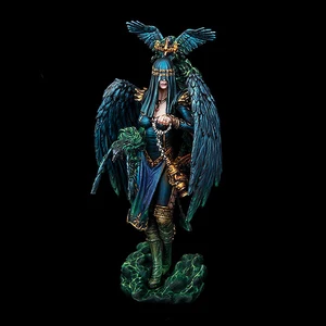 124 подставка для древней женщины воина модельная фигурка из смолы комплектов миниатюрный gk Неокрашенный