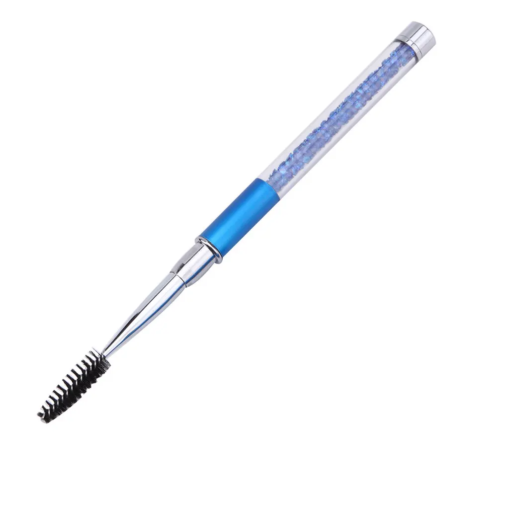 Блестящая щетка для ресниц многоразовая кисть косметическая палочка туши