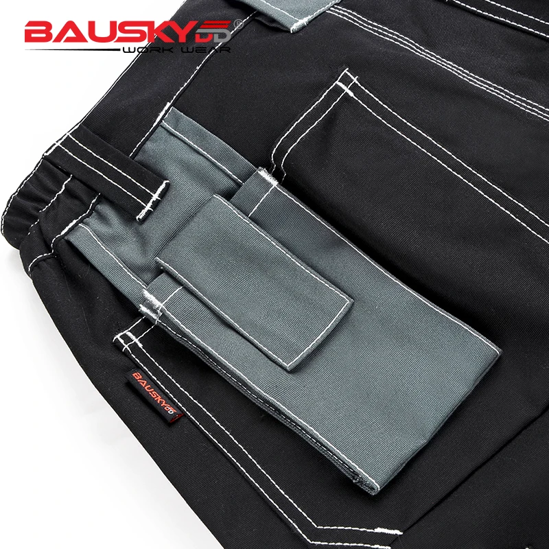 Bauskydd 219 рабочая одежда мужские рабочие шорты с множеством карманов для