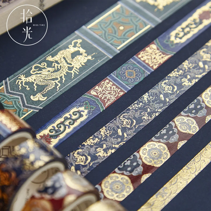 5 рулонов/набор ретро набор декоративного скотча Васи маскирующая лента