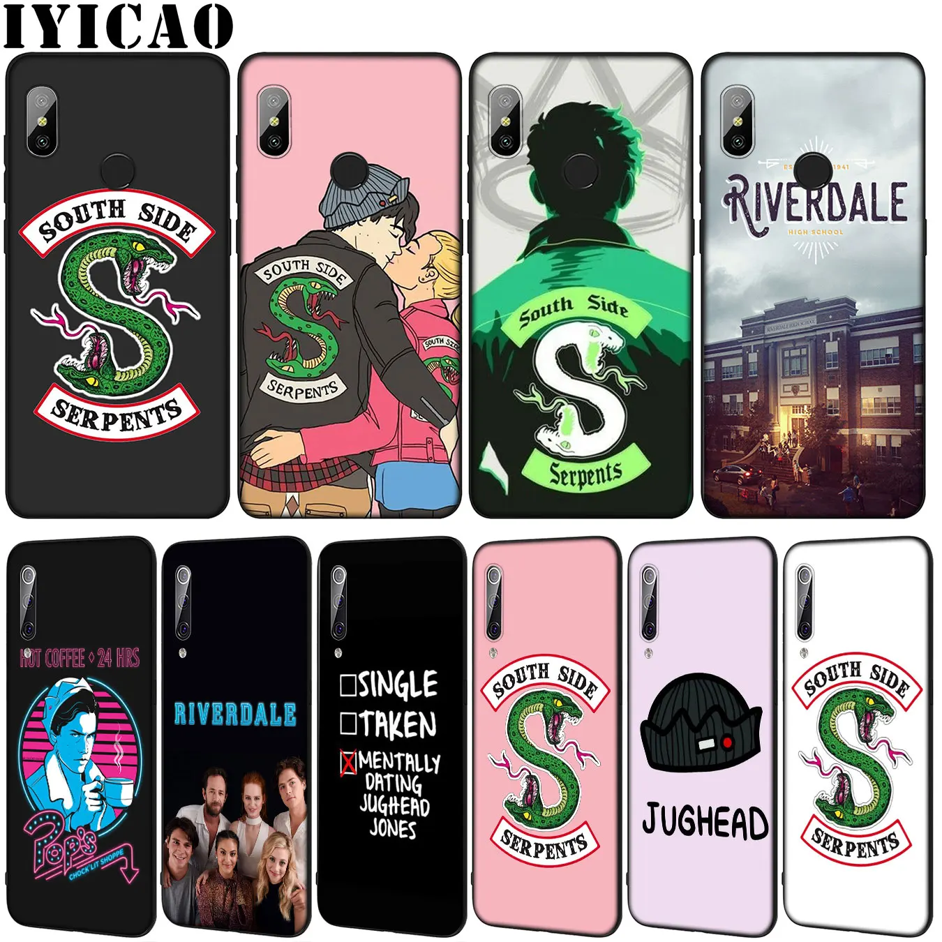 Мягкий чехол Riverdale South Side Serpents для телефона Xiaomi Mi 10 9 9T A3 Pro 8 SE A2 Lite A1 6 CC9 CC9E pocophone f1