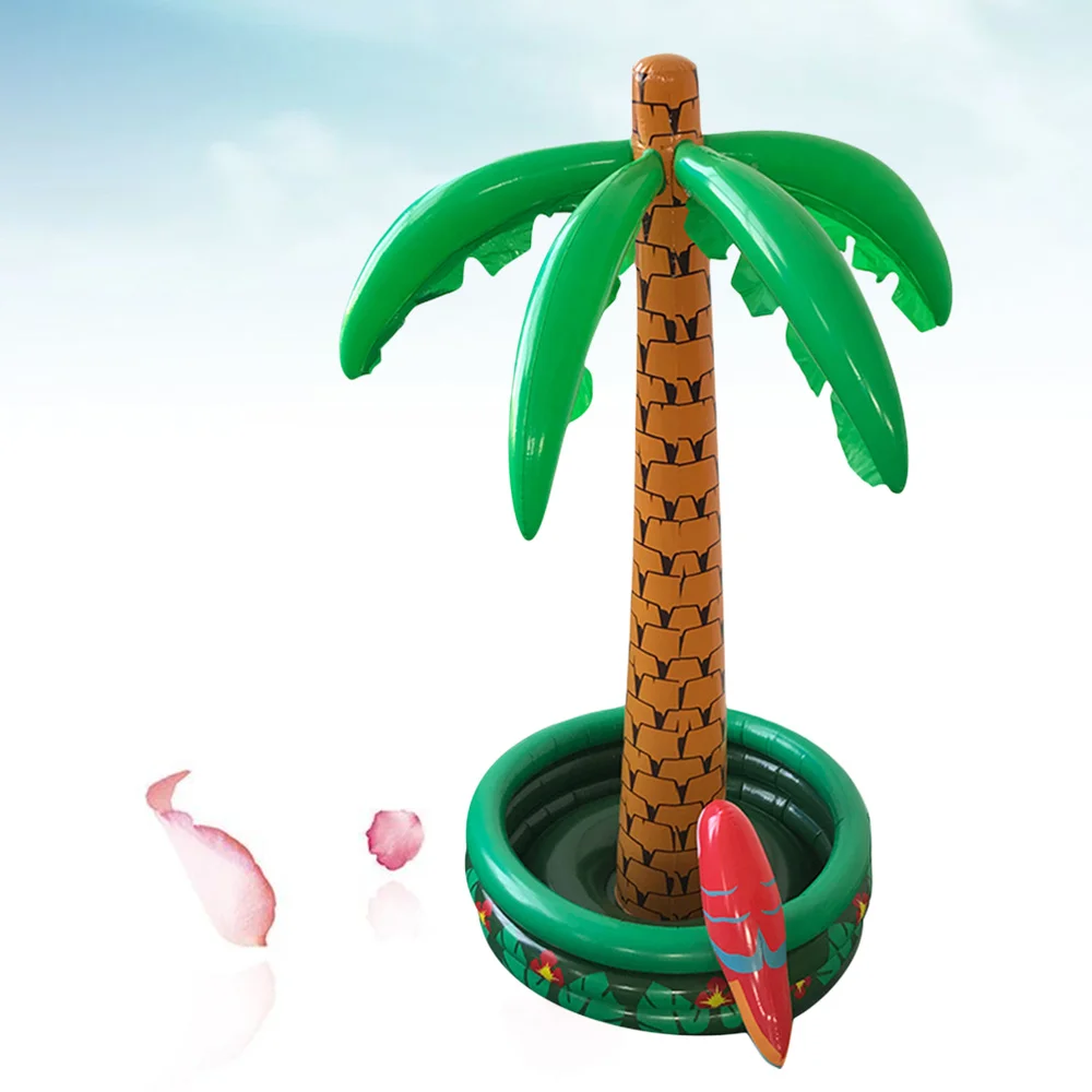 

1.8M Height Inflatable Coconut Tree Shaped Water Beer Beverage Drink Bottle Cooler Cooling Pool Tool Holder