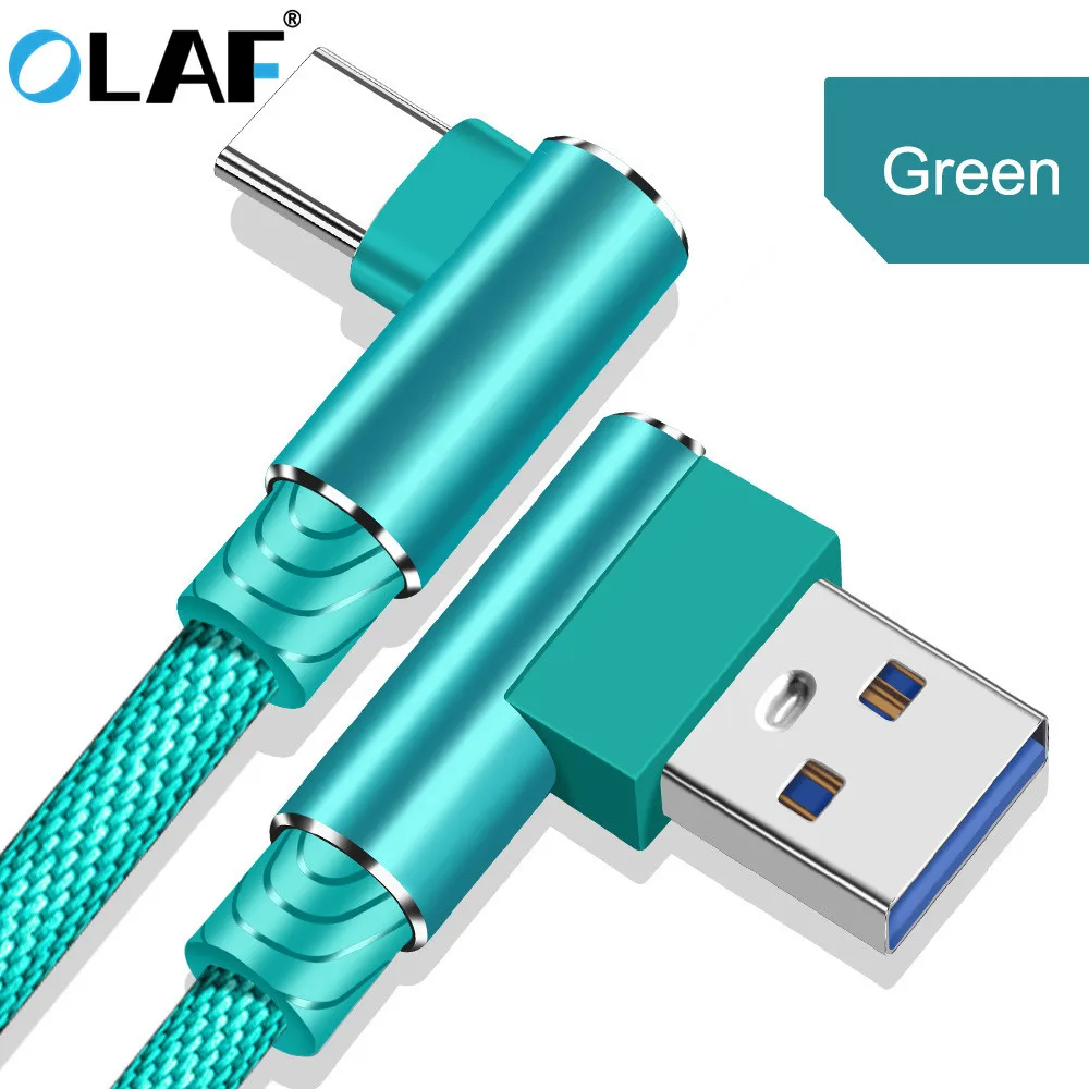 Green 5А кабель Supercharge usb type C для huawei P20 P30 Pro Quick Charge 4,0 3,0 кабель быстрой зарядки type C для samsung S9 S10 USB C - Цвет: Green