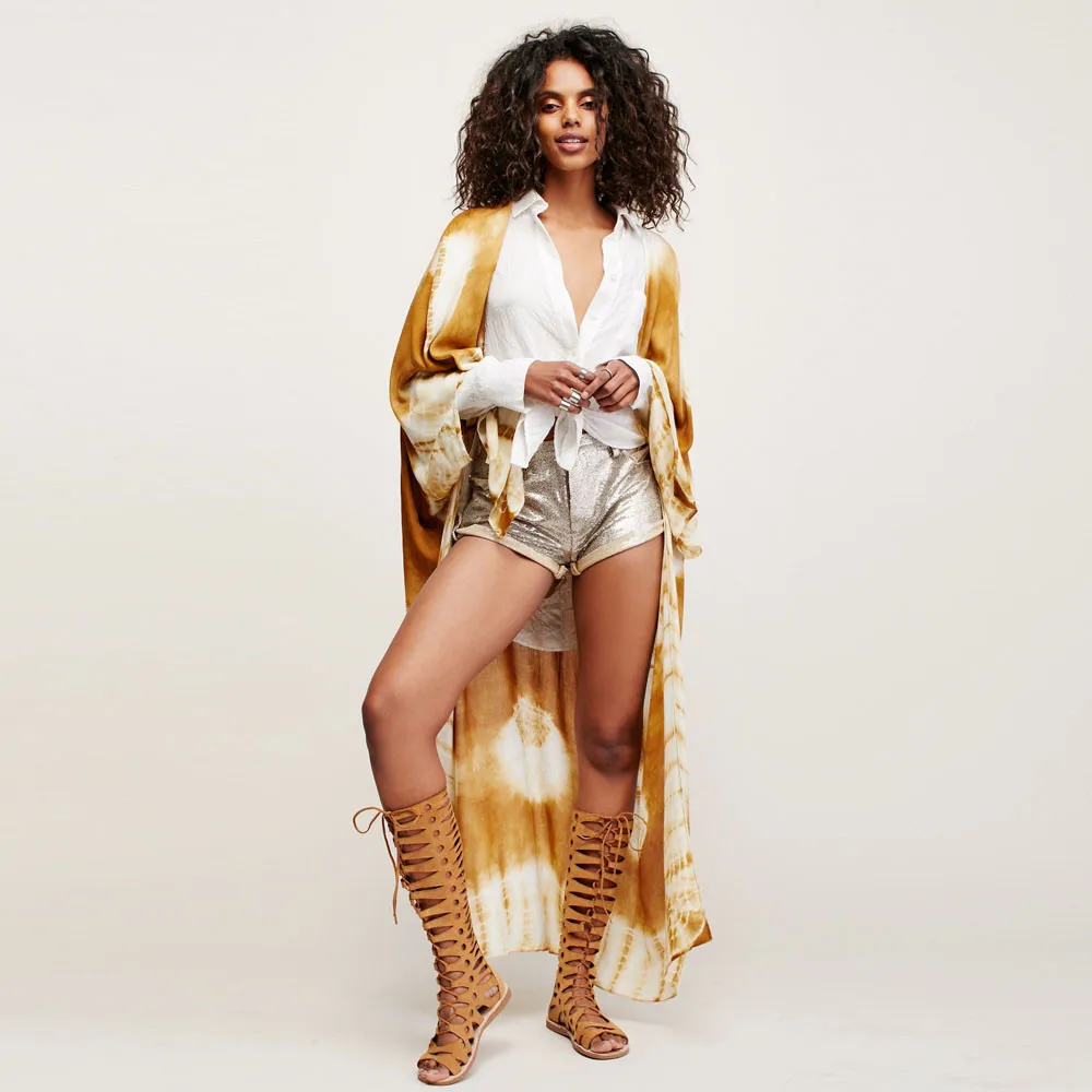 Винтажный женский кардиган-кимоно 2021 рубашка блузка летняя шифоновая женская с