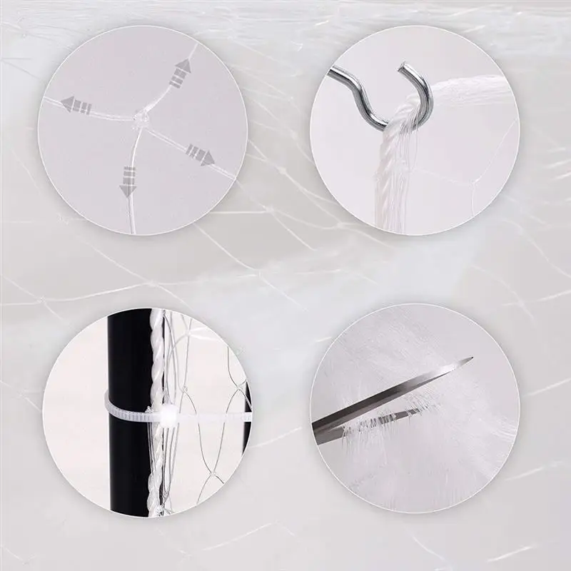 Сетка для домашних питомцев 8x3 м нейлоновая сетка защиты от УФ излучения балкона