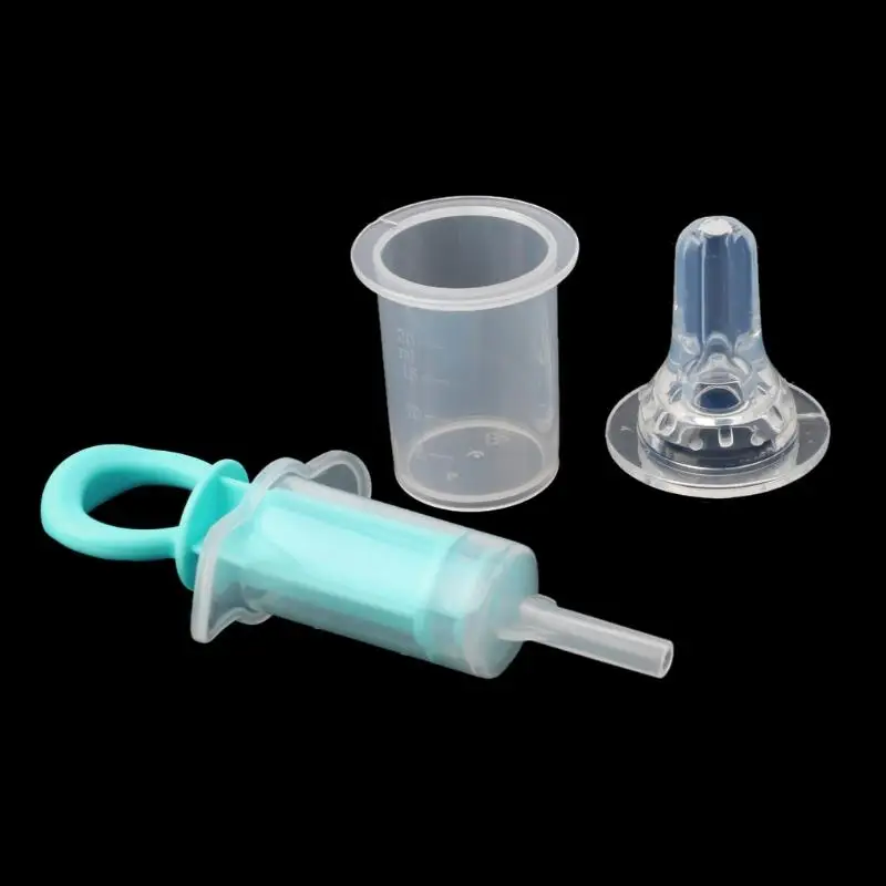 Dispensador de medicina inteligente para beb&eacute;s y ni&ntilde;os, alimentador de aguja, dispensador de medicina con gotero, utensilios de alimentaci&oacute;n para chupete-4