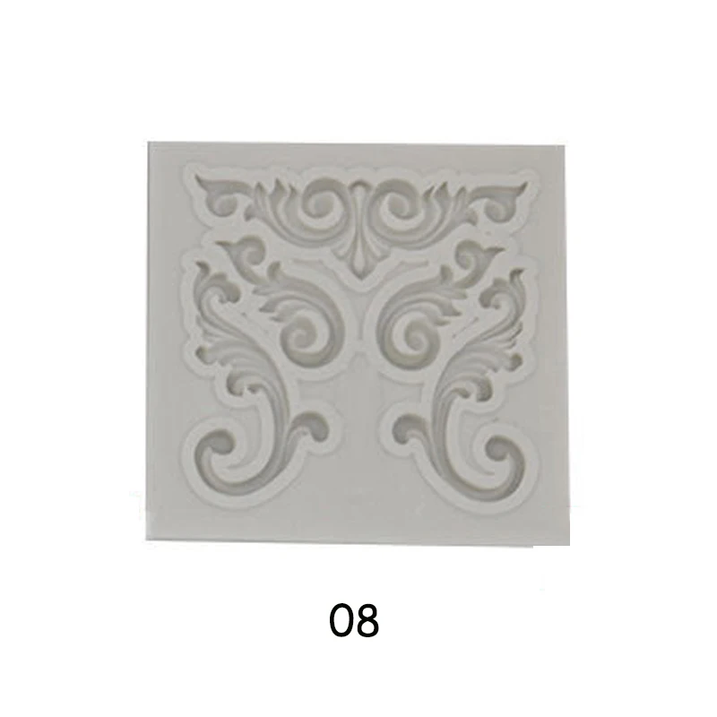 Border Silicone Photo Frame Embossed Mold Fondant Pastry Tools Chocolate Mould Sugar Craft 3D Relief Cake Decorating | Дом и сад
