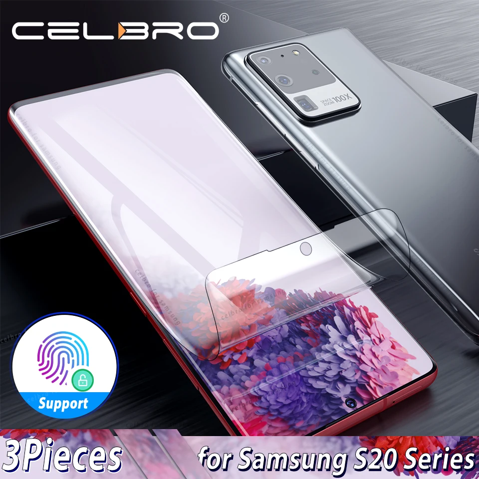 Гидрогелевая пленка для Samsung Galaxy S20 Ultra Note 20 S20plus S10 защитная Note20 S 20plus ультратонкая
