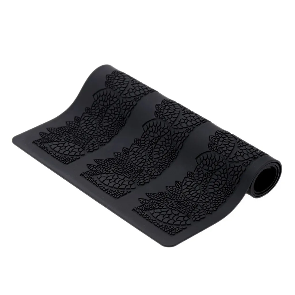 Кружевная силиконовая красивая кружевная форма для свадебного торта в