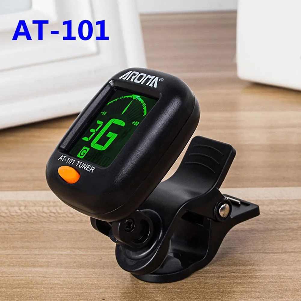 

Hot Digital Chromatic LCD Clip-On Electric Tuner Fits For Bass Guitar Ukulele Violin Acoustic Guitar Tuner Guitar Accessories