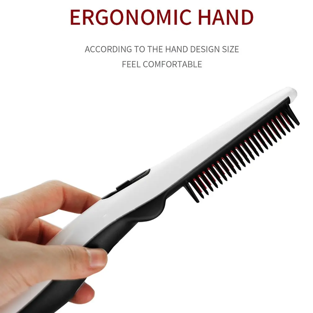 Многофункциональная расческа для волос щетка быстрой бороды выпрямитель
