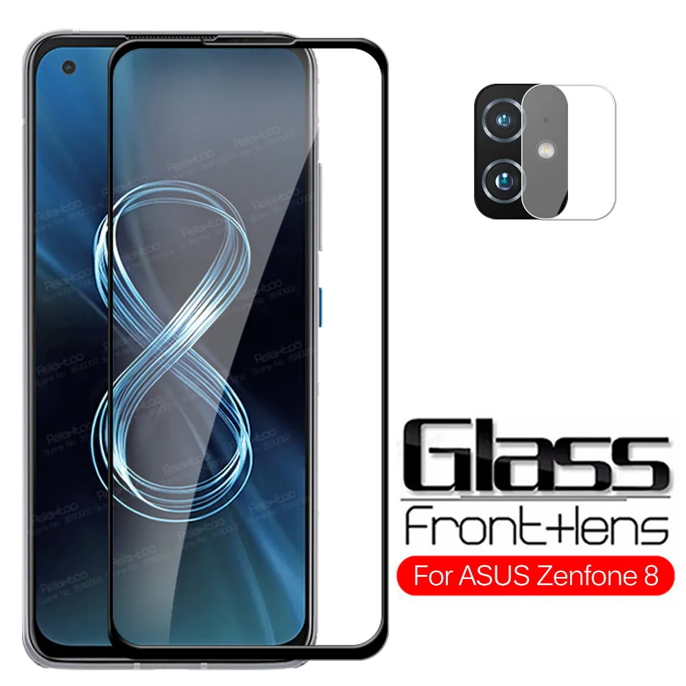 Защитное стекло для камеры ASUS Zenfone 8 и защитная пленка на крышке Zenfone8 Flip.