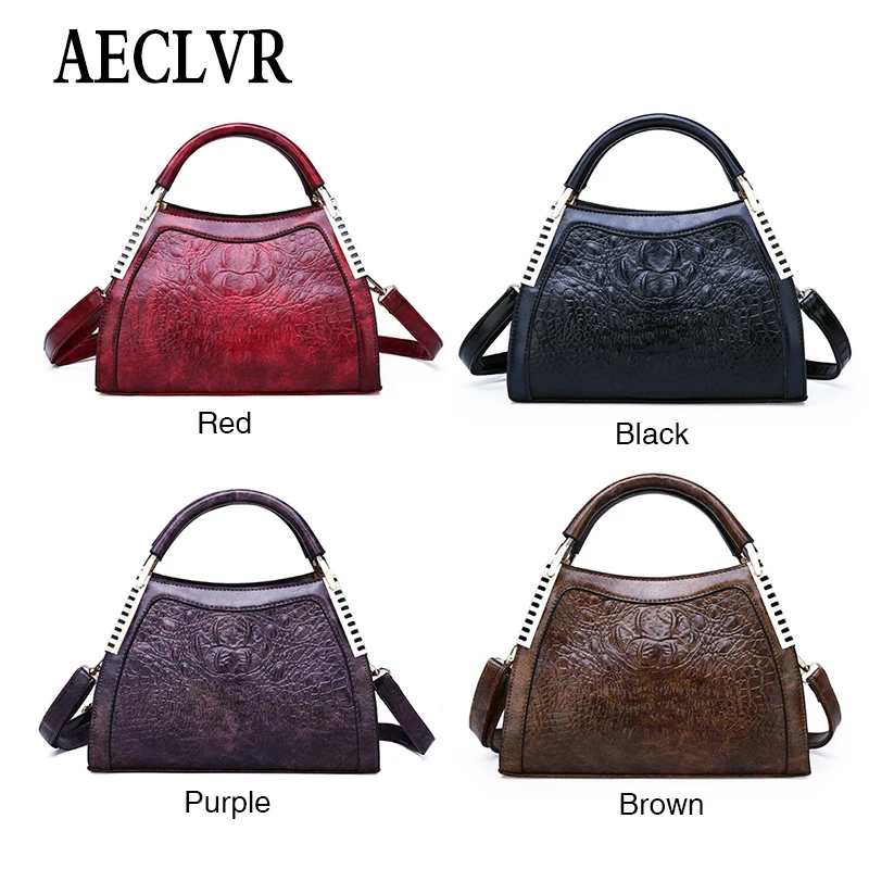 Женская сумка кожаная на плечо женская через повседневная известный бренд