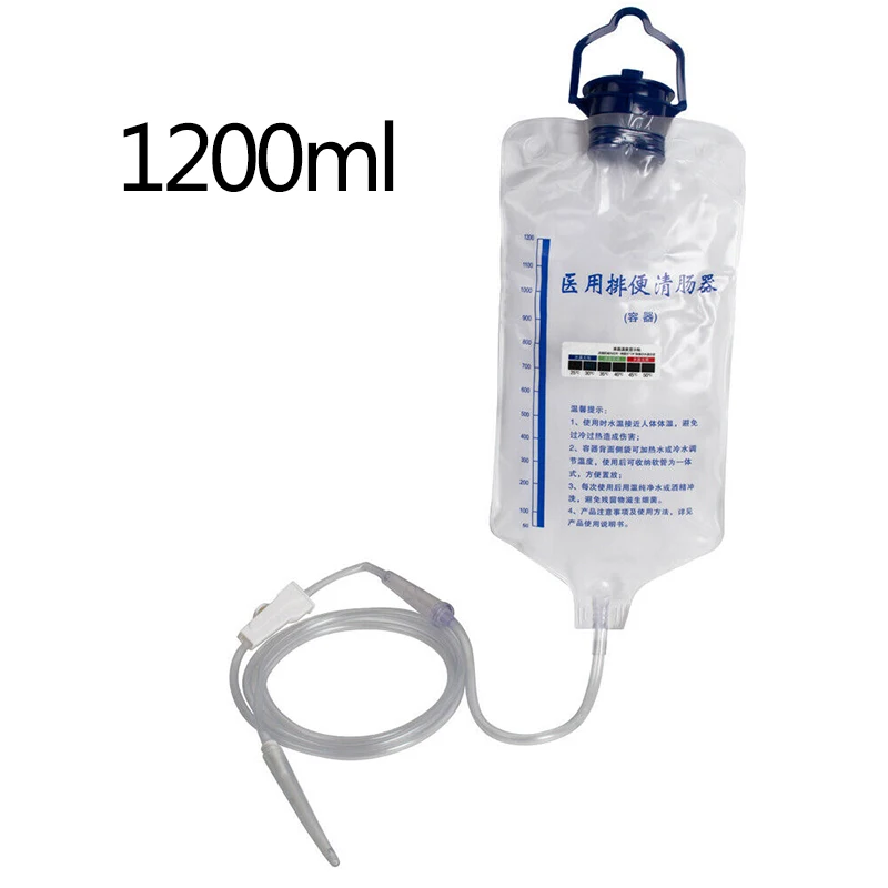 Новая силиконовая сумка для клизмы очищающая влагалищную кишку набор очистки и