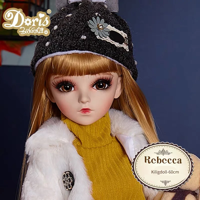 6 BJD кукла, 18 шаров, шарнирная кукла, 3D глаза, 1/3 BJD, кукла 60 см, куклы для девочек, игрушки, длинный парик, волосы для девочек, рождественский подарок - Цвет: 6
