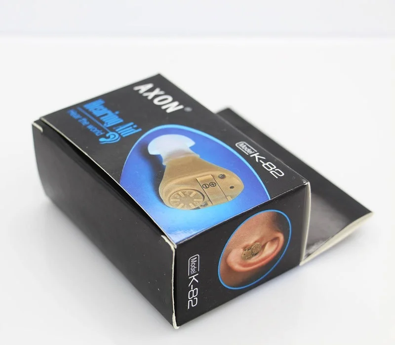 Цифровой слуховой аппарат AXON K 82 регулируемое слуховое устройство звуковой