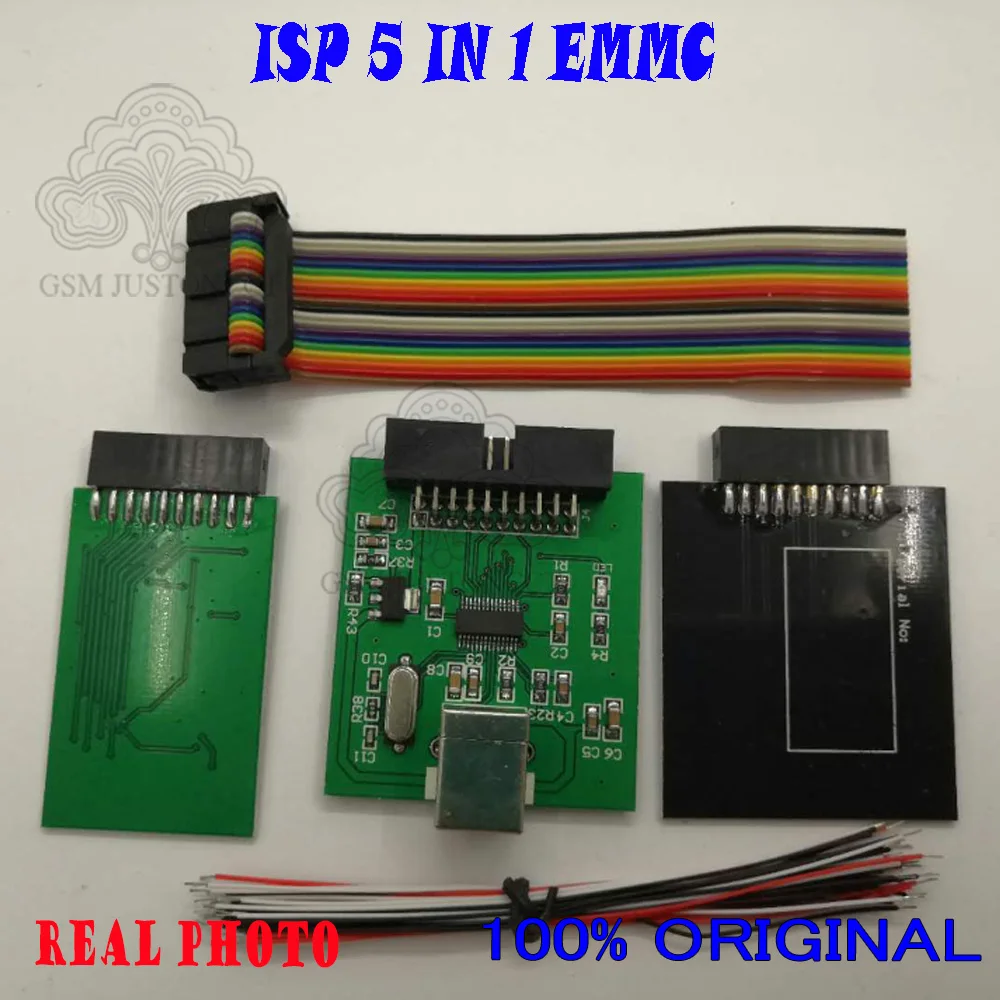 Новейший оригинальный GSM SHIELD BOX + 5 в 1 адаптер EMMC Ремонт Imei сброс учетной записи Google
